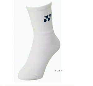 YONEX 3D MATCH PLUS 1855 SOCKS – WHITE 1